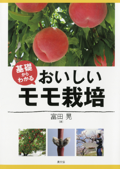 基礎からわかる　おいしいモモ栽培　表紙