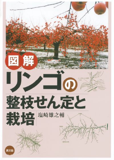 図解リンゴの整枝せん定と栽培　表紙