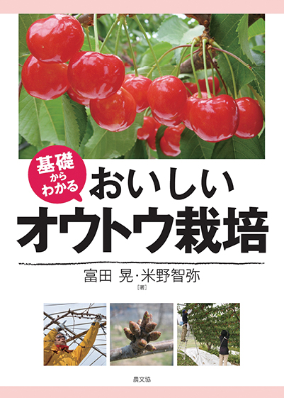 基礎からわかる　おいしいオウトウ栽培　表紙