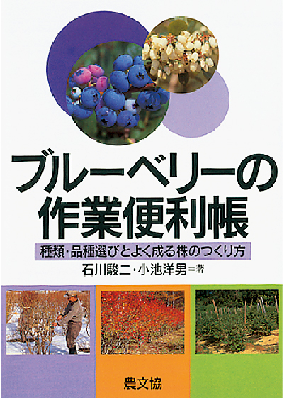 ブルーベリーの作業便利帳　表紙